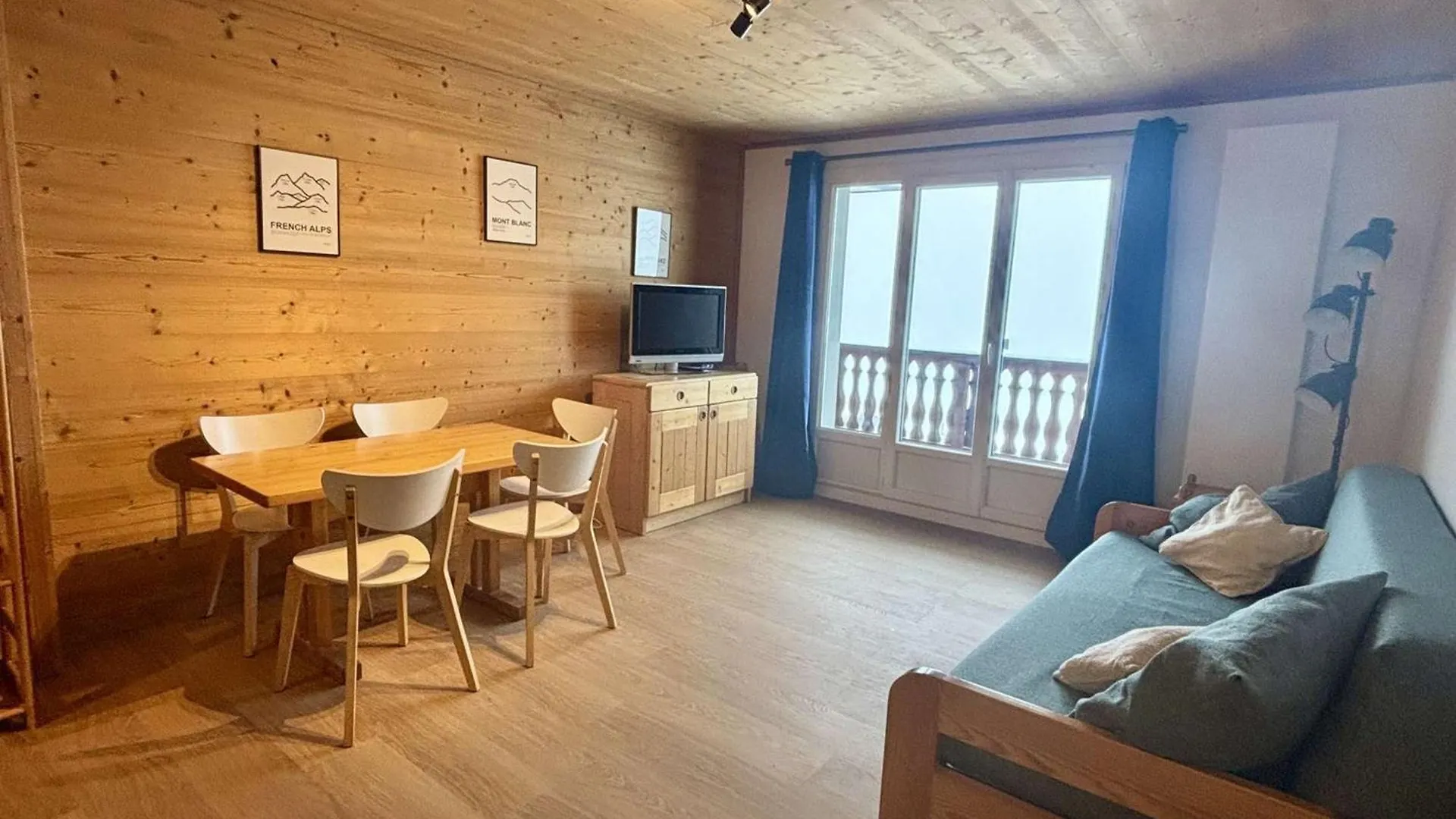 Charmant 2 Pieces 6 Pers Avec Balcon Sud, Proche Tele-Siege Et Commerces A L'Alpe D'Huez - Fr-1-405-3 Lägenhet
