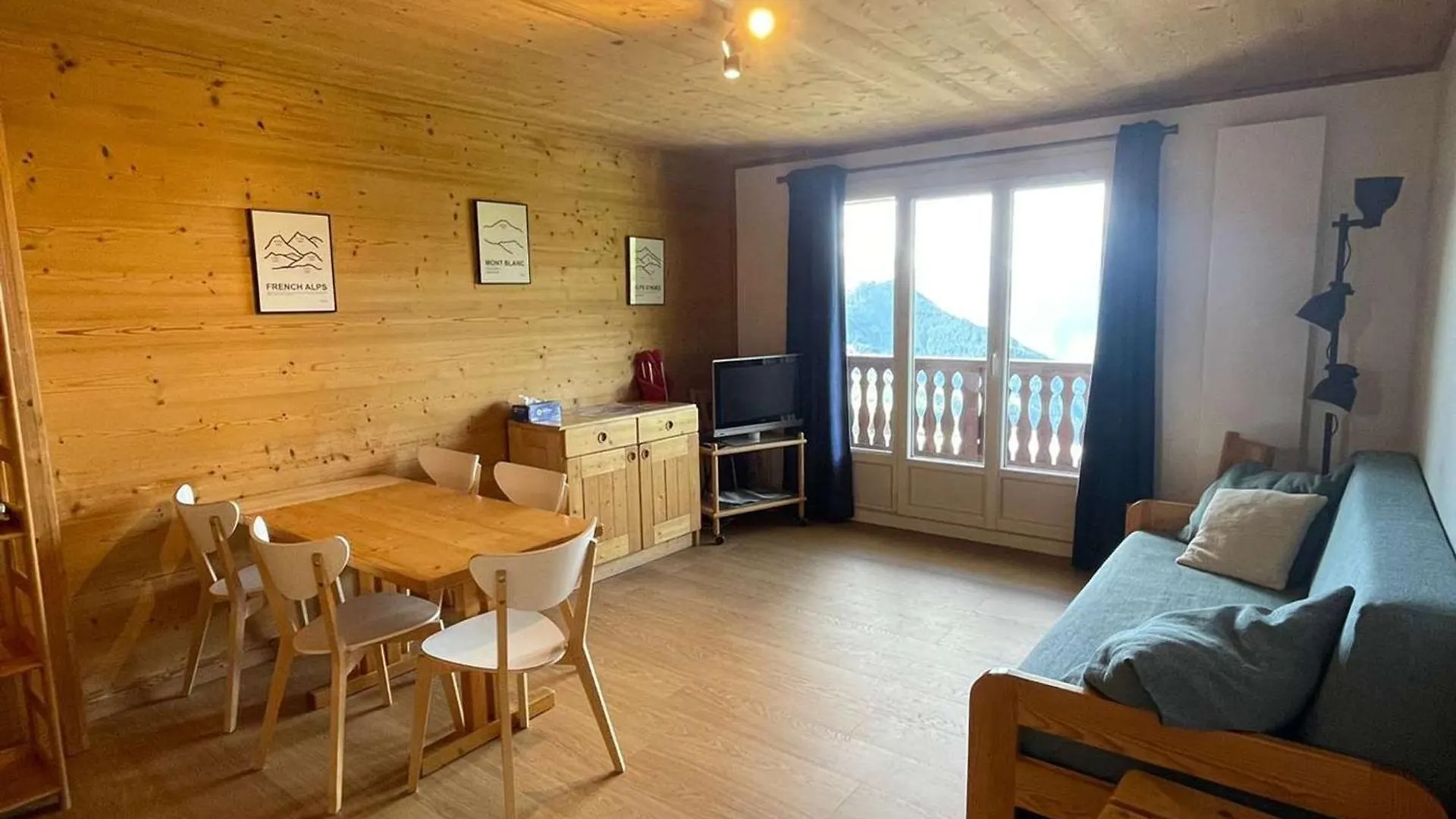 Charmant 2 Pieces 6 Pers Avec Balcon Sud, Proche Tele-Siege Et Commerces A L'Alpe D'Huez - Fr-1-405-3